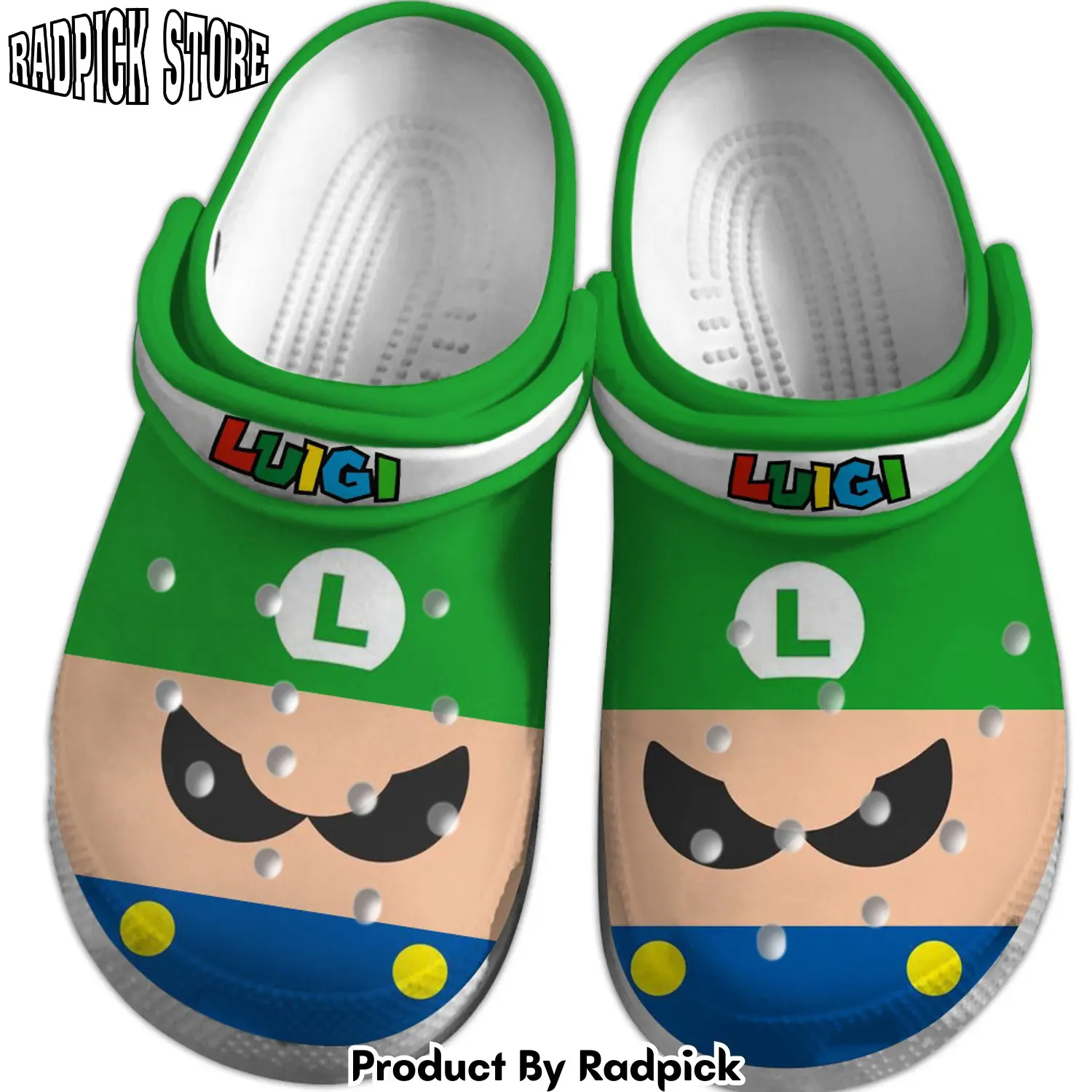 Radpick super mario game movie clogs shoes comfortable for men women m63 rp6521061